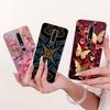 For Nokia 6 2018 Clear Case Cover Aesthetic Luxury Cute Cat Fashion Butterfly Funny Painted Phone Casing