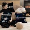 PPeaceminusones BBanner Pillow Covers Cartoon Sofa Decorative Home Doublesided Printing Short Plush Cute Cushion Cover