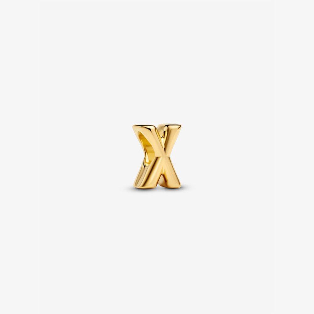 Pandora Letter X Alphabet Charm 763970C00