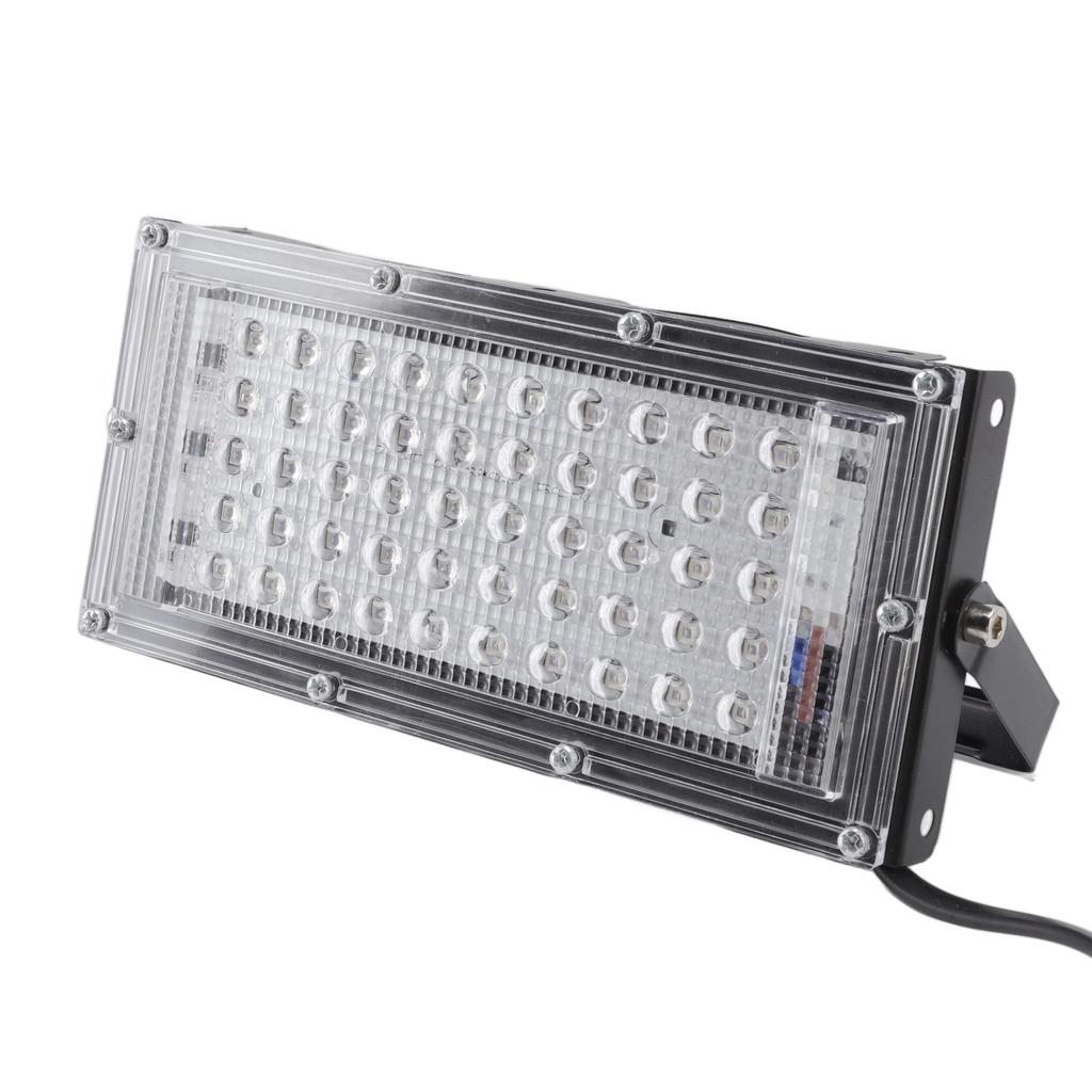UV Flood Light 50W LED Aluminum Fluorescent Stage Lamp For Halloween Party 220 V