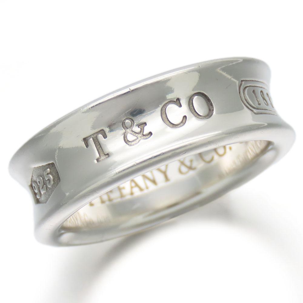 Used TIFFANY&Co. Ring Narrow 1837 EU#53.5 Silver925 7.6g Silver Accessories