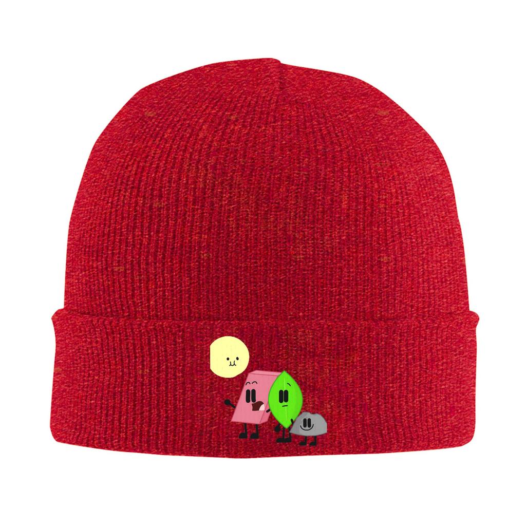 BFDI Inanimate Insanity All Characters Winter Skullies Beanies Hat Warm Autumn Knitted Hats Bonnet Caps for Women Men