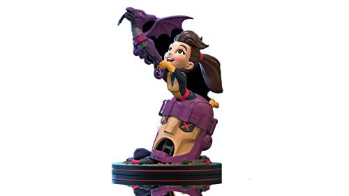 

Q Fig Elite Marvel Comic Kitty Pride с фигуркой Lockheed из ПВХ, фиолетовый 5999883
