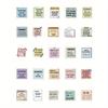 50pcs English Text Reminder Stickers Waterproof For Phone Case, Luggage, Laptop Decor Back To School