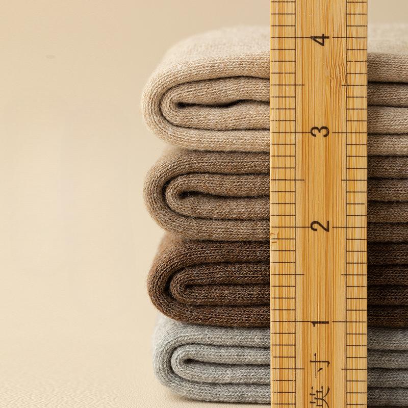 Knee-high Thigh-high Socks for Women, Thickened and Fleece Warm Long Socks, Winter Knee Protection Calf Socks, High Thigh-high Socks