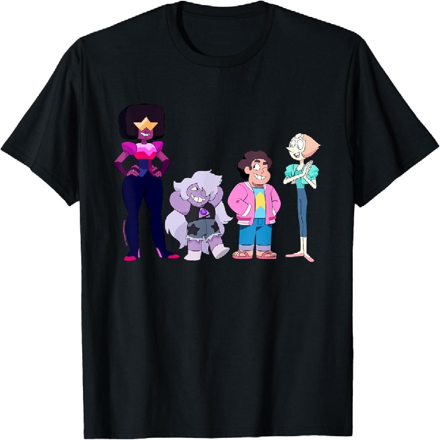 

Steven Universe Crystal Gems Gang T-Shirt XXXXXL різнокольоровий