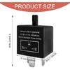 CF-13 LED Flasher Relay, Led Relay, CF13 EP34 3 P Adjustable Turn Signal Relays, Car Accessories Electronic Flashers for Fixing Car Turn Signal Hyper