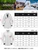 TACVASEN Ski for Fall and Mountain Size L Women's Jacket, Oversized, Multi-functional Hoodie, Comfortable, Fleece-Lined, Climbing, White,