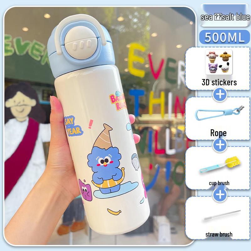 Changqi Children s 316 Stainless Steel Dual-Use Insulated Bottle