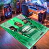 Sporting CP Teppich für Wohnzimmer Schlafzimmer Zuhause Sofadekoration, Rutschfeste Bodenmatte für Kinder zum Spielen