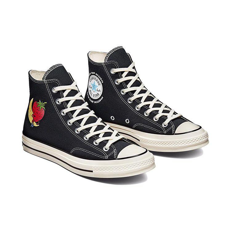Converse Chuck 70 High Unisex Black Multi Egret A03145C