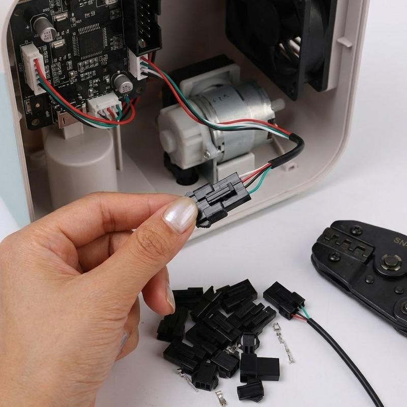 SM2.54mm Terminal Connector 2/3/4/ Pin Male Female Plug Wire Connectors Automotive Electronic Electrical Connectors Terminals