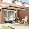 Retractable Awning Beige 300 X 250 Cm Fabric and Metal