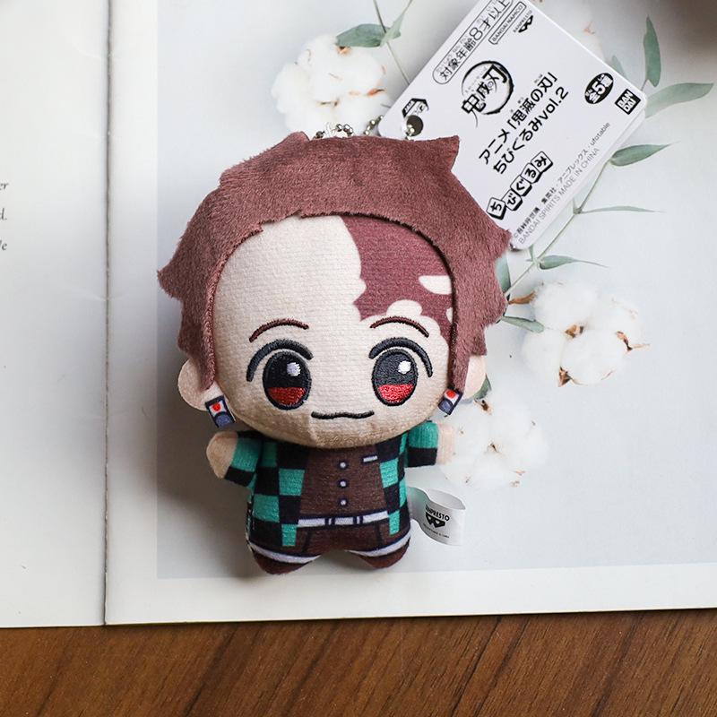 Nezuko Plush Pendant - Cute Anime Demon Slayer Figure