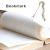 Bookmark Vintage Style Metal Dragon Design with Luminous Beads Fade-resistant Easy To Clean Bookmark