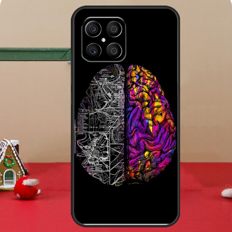 Medical Human Organs Brain Case For Honor Magic 8 7 6 Pro Honor 200 400 70 90 Lite X8c X8b X9a X9b X9c X9d Win RT Coque