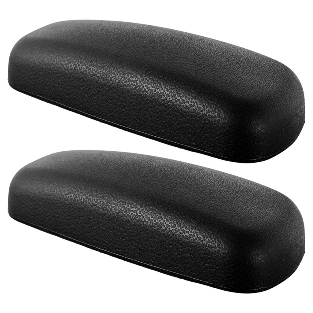 2Pcs Car Armrest Pad Soft Leather Car Knee Cushion Universal Car Door Armrest Pads Car Knee Rest Pad Interior Auto Armrest Pad