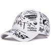 Unisex Letter Printing Snapback Baseball Caps Spring and Autumn Outdoor Adjustable Casual Hats Sunscreen Hat