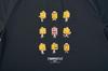 ZETT Professional Baseball Spirits A BOT97105 Black Choshu-kun T-Shirt Men's