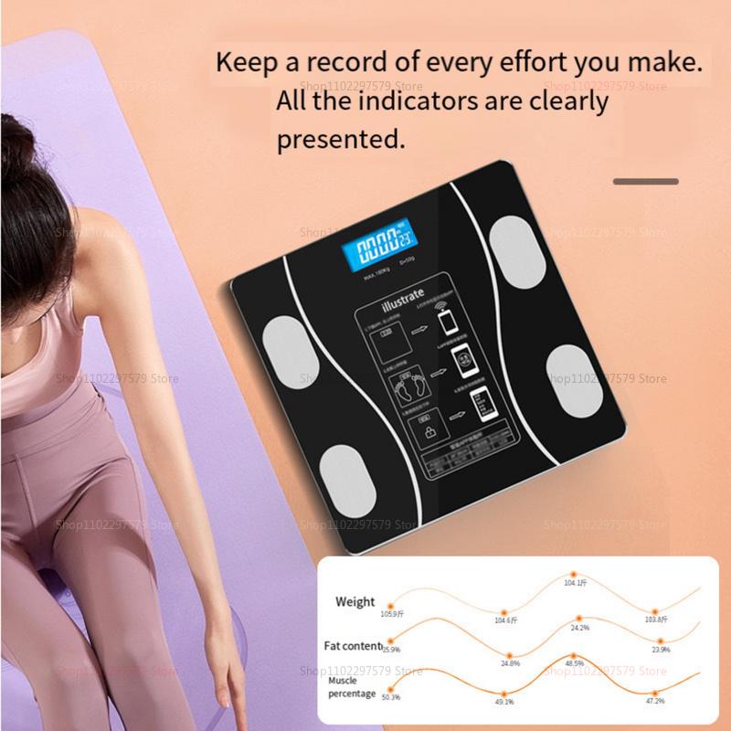 Intelligent Electronic Body Accurate Fat Measurement Wireless Charging Degree Professional Weight Measurement