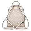 Michael Kors Jaycee Classic Monogram Batoh na zip PVC Mini Dámský batoh Světle krémový 35T2G8TB1B-LT-CRM-MULTI