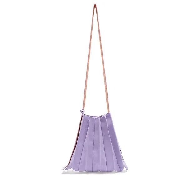 Lucky Pleats Knit Daisy Wing Lavender