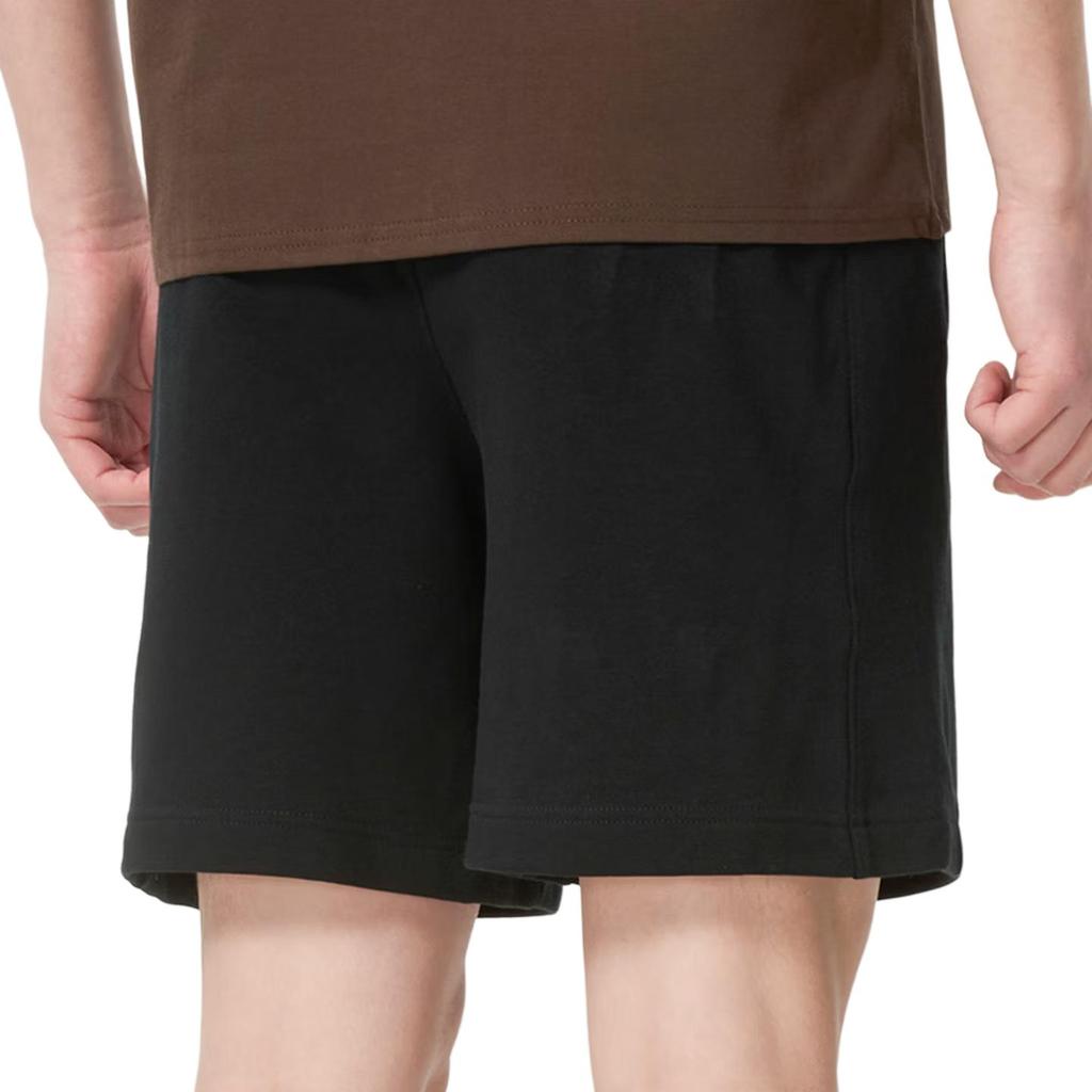 MLB SS26 Letter Embroidery Solid Color Loose Waist Casual Shorts Unisex shorts 3ASPB0163-50BKS
