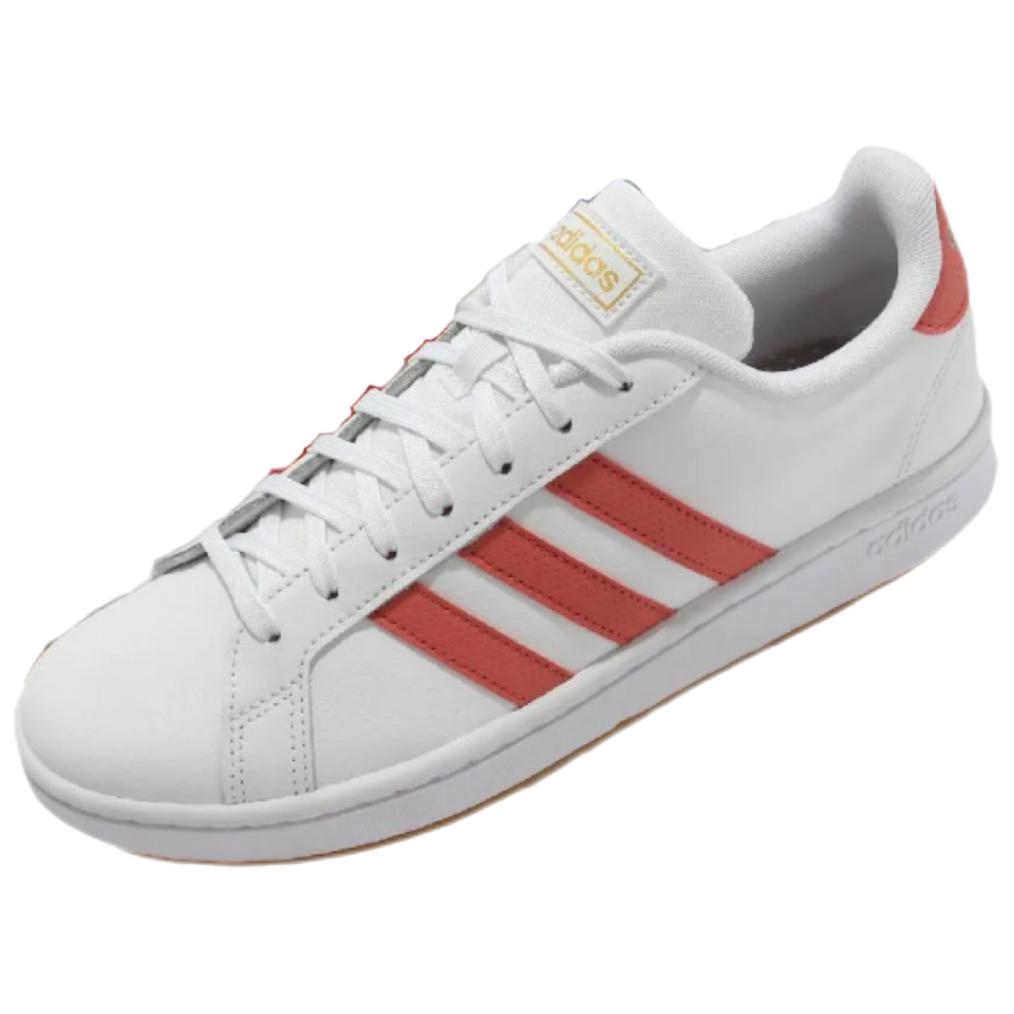 Adidas Grand Court  White Crew Red  FY8208 40
