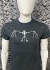 Bat Skeleton Tshirt Gothic Deathrock Goth Unisex Tee Unisex T-Shirt