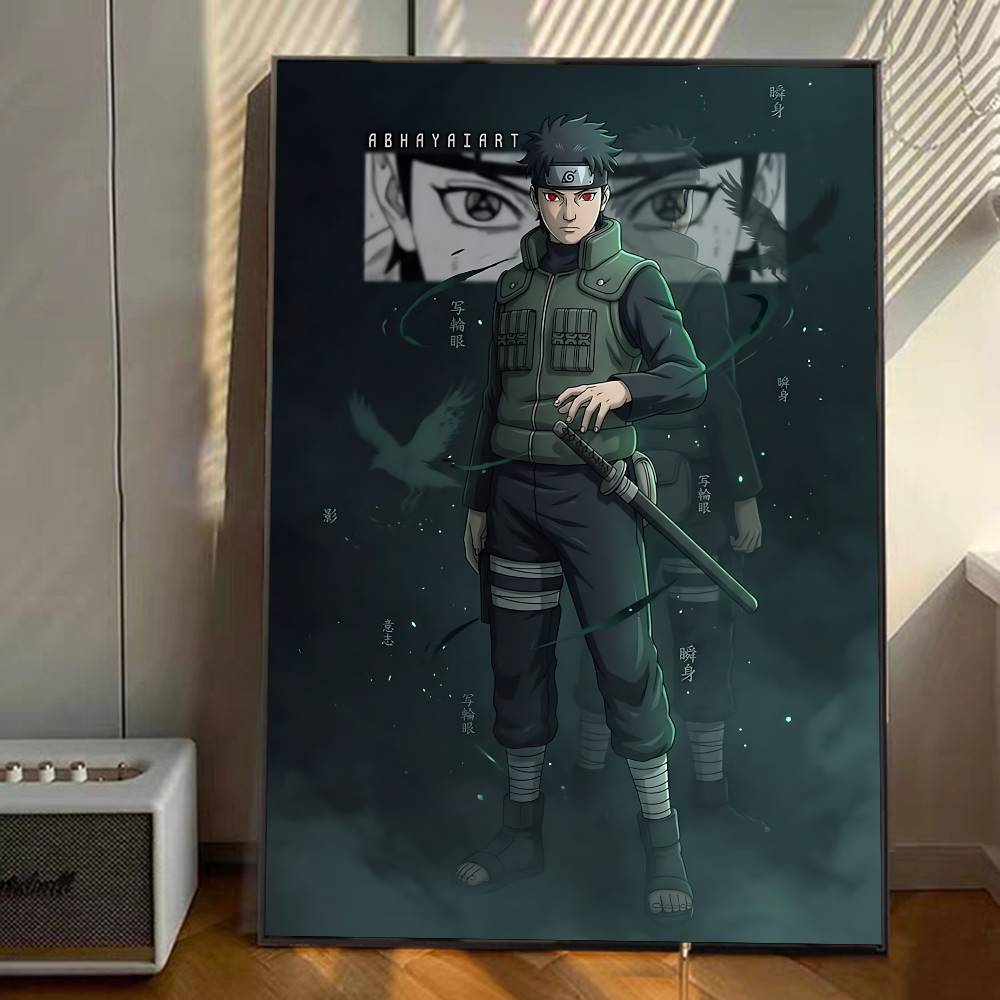 Anime Character Uchiha Shisui N-Naruto Posters HD Print Vintage Wall Art Decor for Home Study Room