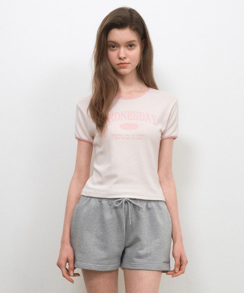 Wednesday Oasis For Woman One-Mile Sweat Shorts_Gray(W25-Pt16)