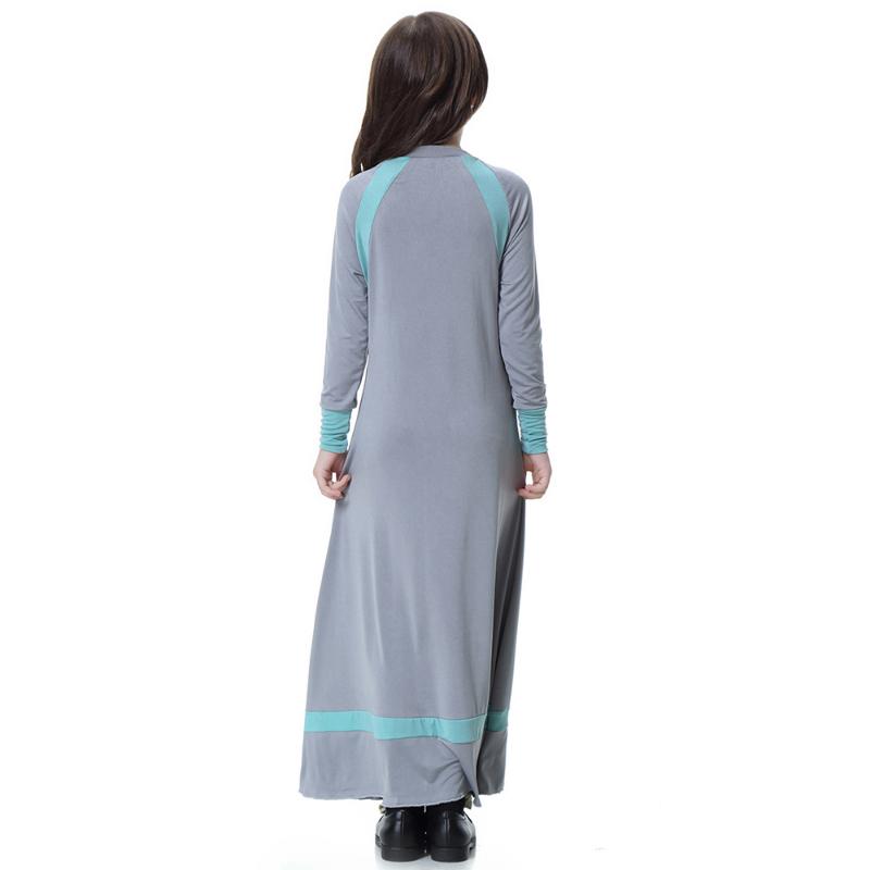 Muzułmańskie dzieci dziewczyny modlitwa sukienka hidżab Abaya szata arabski dubaj dzieci Ramadan Kaftan chustka na głowę islamska Eid suknia wieczorowa Jilbab