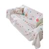 Summer New Sofa Cover Cloth Ice Silk Sofa Towel Full Covered Seat Cushion for Summer Non-Slip Backrest Towel Cover