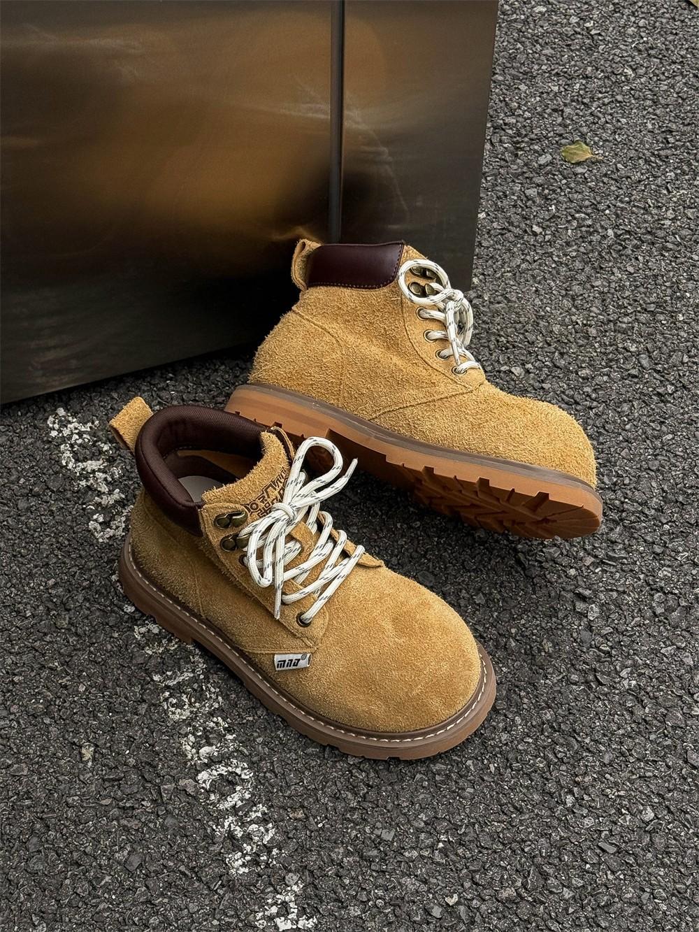 

Капибара уродливая милая большая голова ботинки мартин женские 2025 новые британский стиль универсальные уличные рабочие ботинки ревень 40