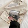 Cute Mini Crossbody Bags Simplicity PU Shoulder Bag Versatile Chain Handbag Women's Handbags Luggage & Bags