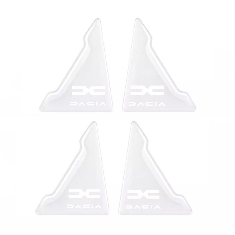 4Pcs Car Door Corner Anti-Collision Pad Scratch Protection Sticker For Dacia Logan Sandero Duster Lodgy Spring Jogger Dokker