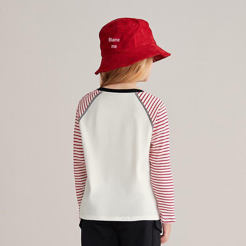 Girls  Colorblock Raglan Long Sleeve T-Shirt 120