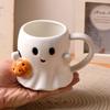 Scary Specters Shape Ceramic Mugs 600ml Large Capacity Halloween Innovative Gift for Home Office Use