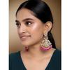 Kundan Pearl Studded Ethnic Chandbali Earrings Gift for Women