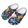 Unisex Pattern Printed EVA Water Clogs Breathable Soft Slip On Water Friendly Shower Pool Beach Bathroom Beach Sandals Travel Wear