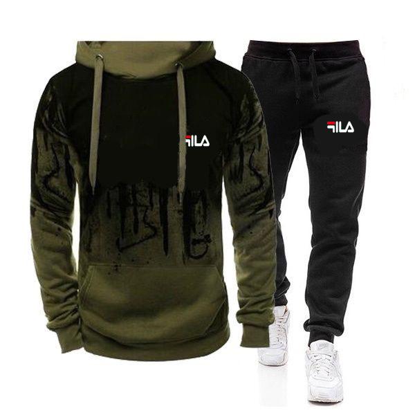 Mens Sweat Suits Piece Set Black Size 3XL Tracksuits Sets For