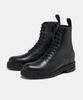 Customade Lucas Cowhide Commando Work Boots 5Cm (Cr0049Bk)