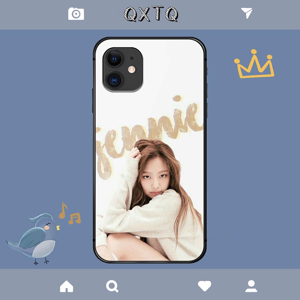 Jennie Kim Kpop Korean Case For iPhone Samsung Galaxy Redmi Note S 17 16 15 14 13 20 24 25 54 Pro Max Ultra Fe Tempered Glass Cover