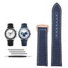 19mm 20mm Canvas Nylon Watchbands For Omega Seamaster 300 Speedmaster AT150 Omega Speedmaster Slubby 310.32 Series Nylon Strap