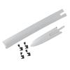 Plastic Left Convertible Roof Top Hinge Cover Plus Clips Kit For BMW E93 330i 2007 2013 And For M3 F33 440i 2014 2017