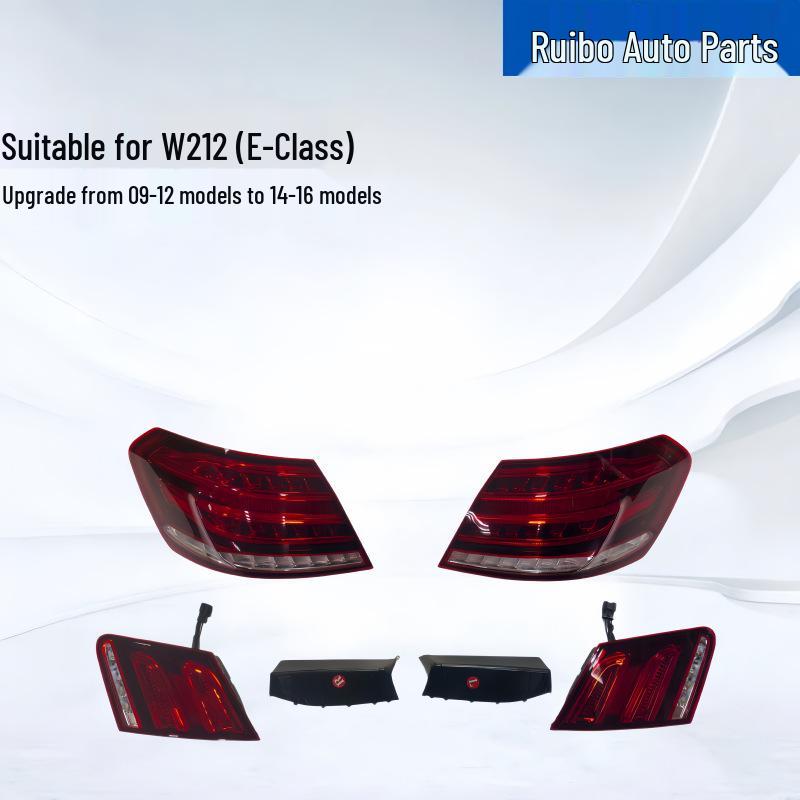 

Mercedes W212 E-Class 10-13 Taillight Upgrade to 14-16 Model (No Bumper Change Needed) RUIBO