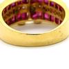 NON BRAND - Ruby DiamondRing ring 18K Yellow Gold/Ruby #12.5(JP Size) Array