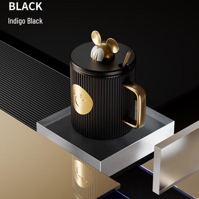Germ Mickey Mouse Black Insulated Travel Mug Gift Set
