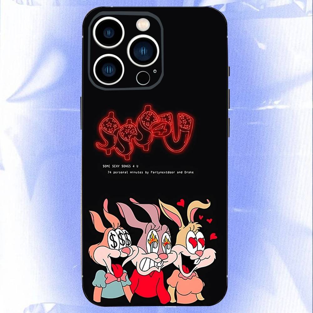 

Partynextdoor COLOURS Phone Case For iPhone 16,15,14,13,12,11,Mini,Pro,SE,MAX White Matte Shockproof Cover iPhone13PRO