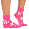 Soxy Womens/Ladies Animals Fleece Lined Thermal Socks (Pack of 4)